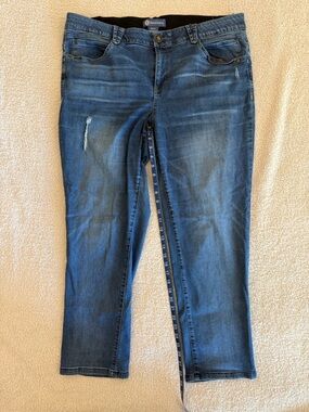 Democracy Navy Blue Stretch Skinny Jeans